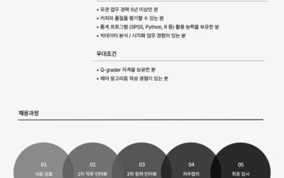 커피머신 데이터 분석 담당자